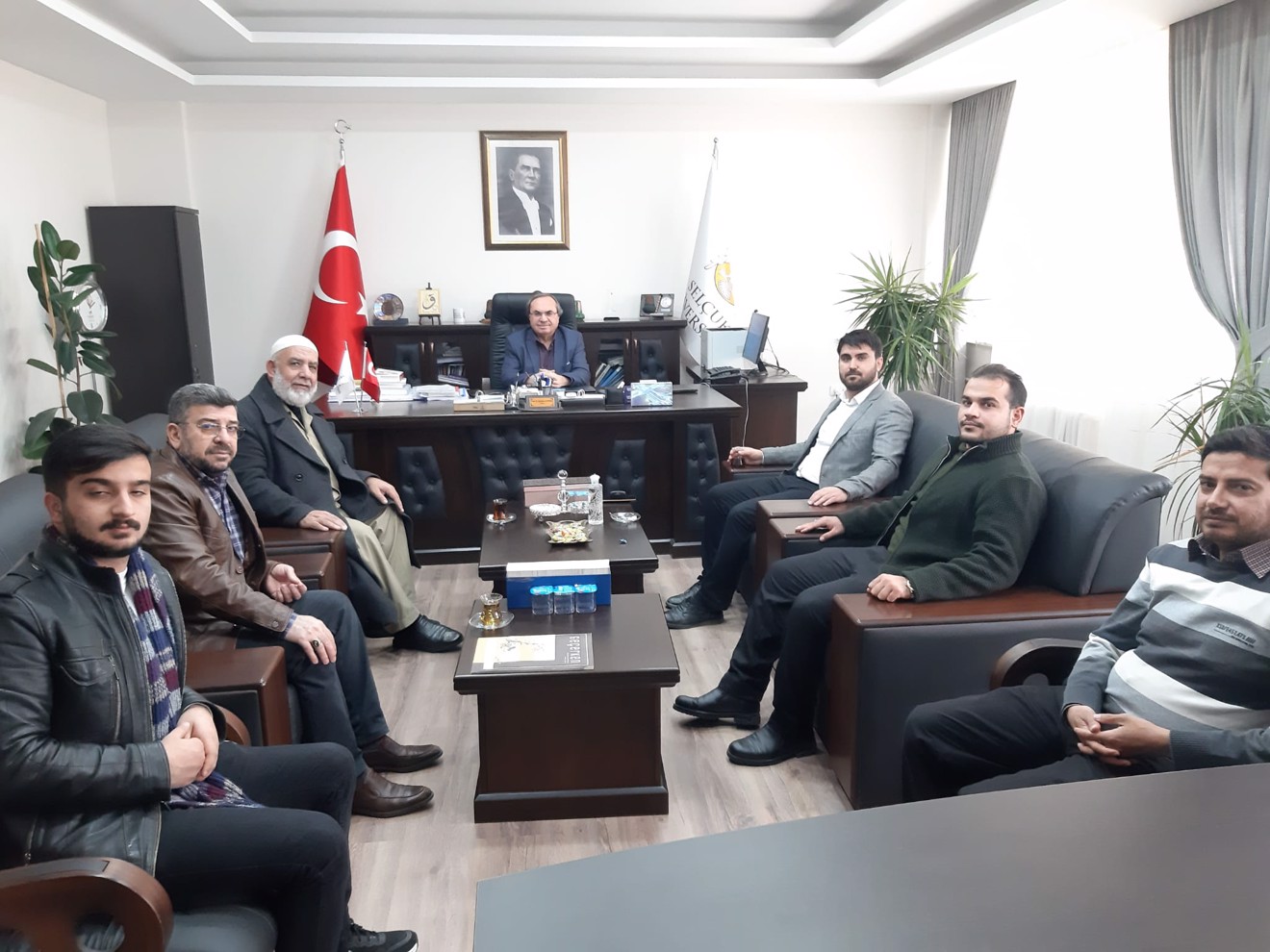 Mescid-i Aksa İslami Eserler Müdürü'nden fakültemize ziyaret!